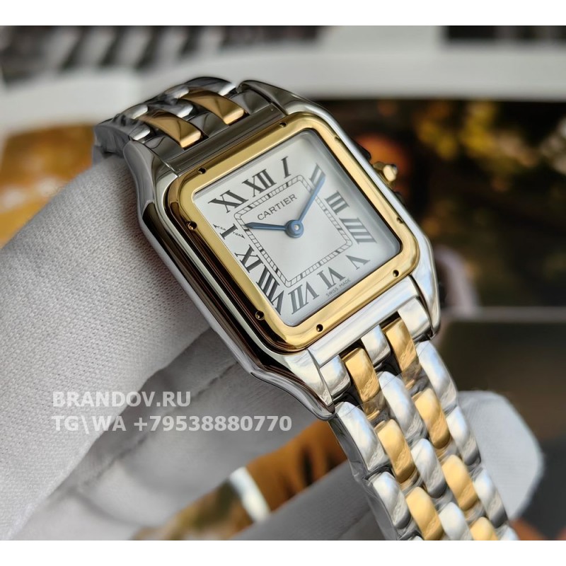 Реплика часов Cartier panthere medium 27 мм W2PN0019 — общий вид