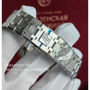 Дубликат часов Audemars piguet Royal Oak 41 mm синий циферблат 15510ST.OO.1320ST.06 — фото 12