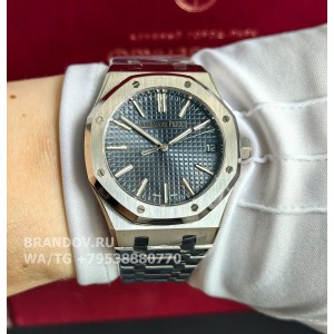 Дубликат часов Audemars piguet Royal Oak 41 mm синий циферблат 15510ST.OO.1320ST.06 — фото 13
