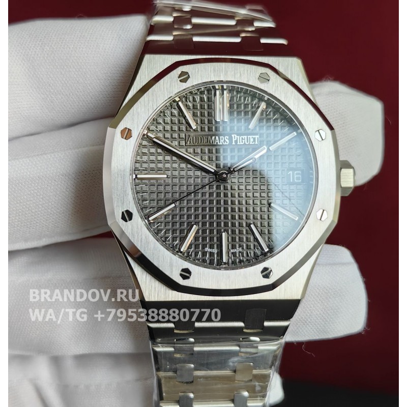 Реплика часов Audemars piguet Royal Oak Green 41 mm 15510 15510ST.OO.1320ST.04 (15510 green) — общий вид