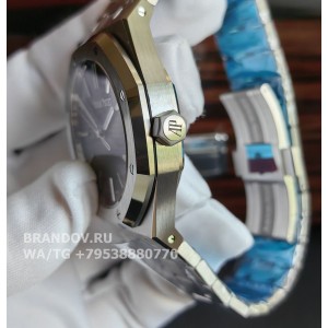 Дубликат часов Audemars piguet Royal Oak 41 mm синий циферблат 15510ST.OO.1320ST.06 — вид сбоку