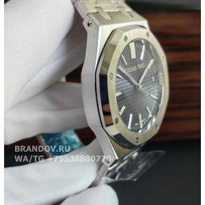 Дубликат часов Audemars piguet Royal Oak 41 mm синий циферблат 15510ST.OO.1320ST.06 — застёжка и браслет