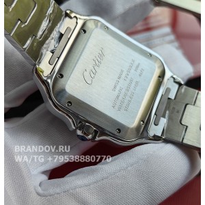 Часы Cartier Santos Large Steel Brown WSSA0064 комплект — задняя крышка корпуса