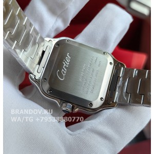 Часы Cartier Santos Medium Two Tone 35мм W2SA0016 — на руке