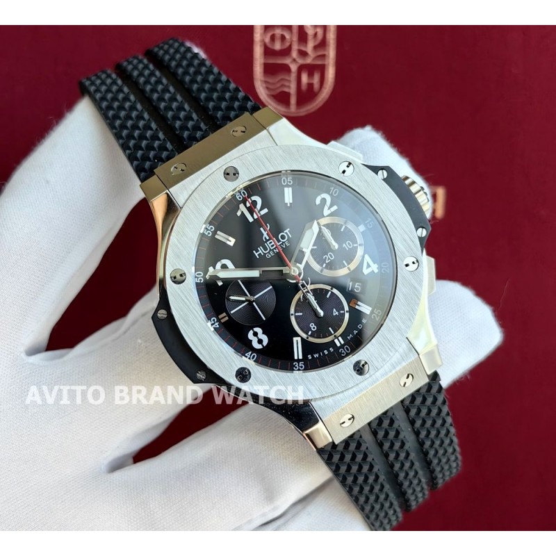 Дубликат часов Hublot big bang Steel Ceramic 44mm Stainless Steel 301.SX.130.RX — общий вид