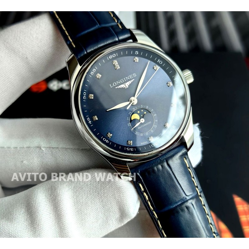 Копия часов Longines master collection 38,5 мм L2.755.4.78.3 — общий вид