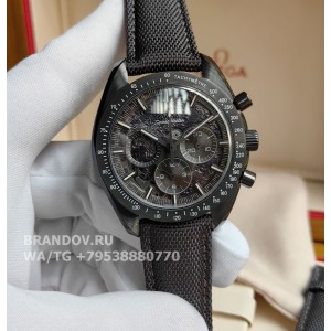Часы Omega Speedmaster Dark Side of the Moon 310.92.44.50.06.001 c коробкой — задняя крышка корпуса