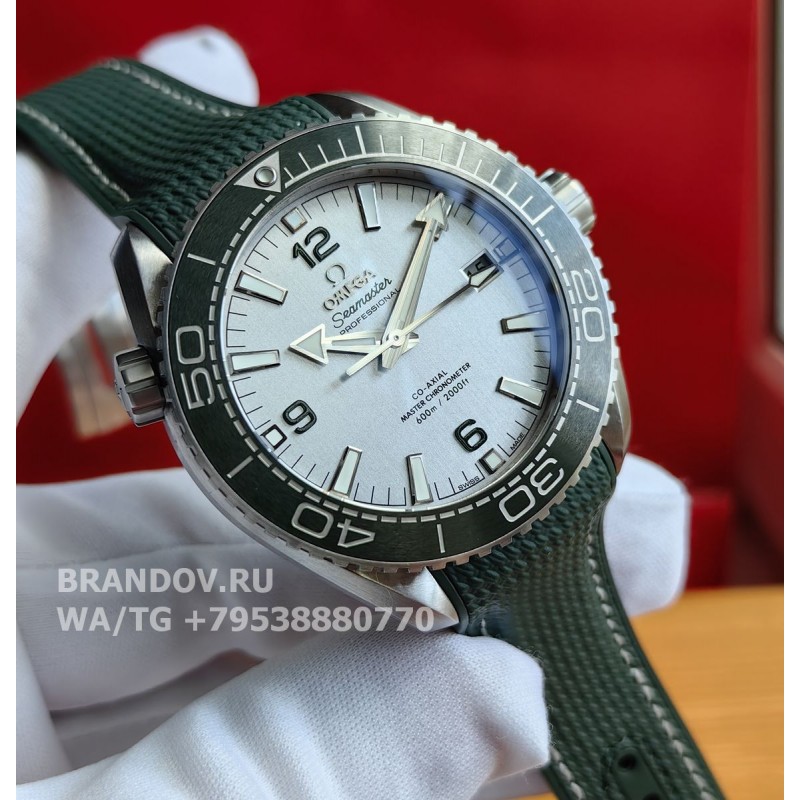Часы Omega Seamaster Planet Ocean 43.5 Green Gray 215.32.44.21.06.001 — общий вид