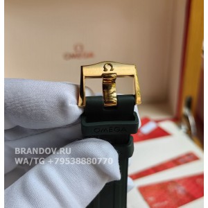 Часы Omega Seamaster Diver 300 Moonshine Gold 42 mm 210.62.42.20.10.001 с комплектом — фото 14