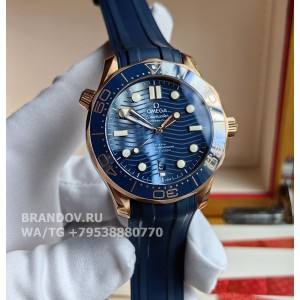 Часы Omega Seamaster Diver 300 Blue Gold 42 mm 210.62.42.20.03.001 комплект — фото 11