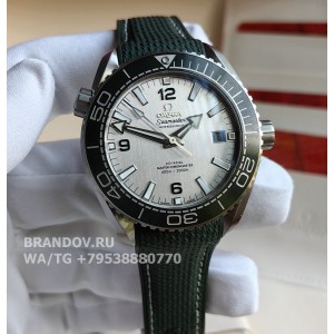 Часы Omega Seamaster Planet Ocean 43.5 Green Gray 215.32.44.21.06.001 — застёжка и браслет