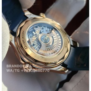 Часы Omega Seamaster Diver 300 Blue Gold 42 mm 210.62.42.20.03.001 комплект — вид сбоку