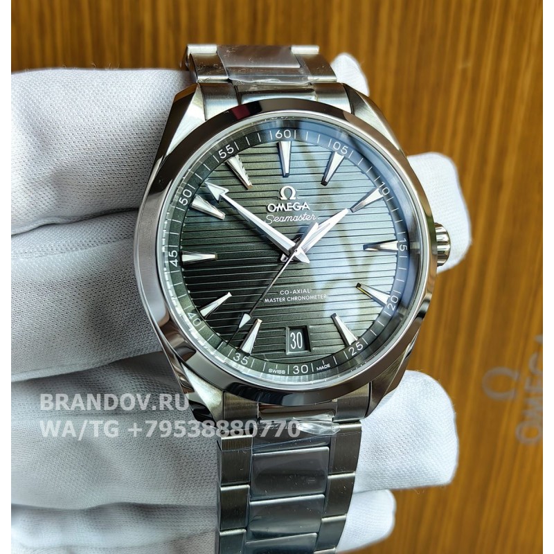 Часы Omega seamaster aqua terra green 41mm 220.10.41.21.10.001 — общий вид
