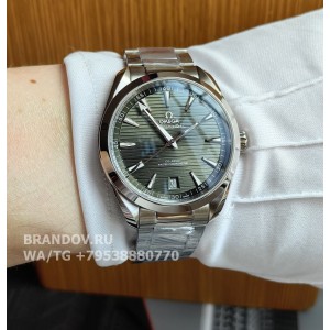 Часы Omega seamaster aqua terra green 41mm 220.10.41.21.10.001 — фото 10