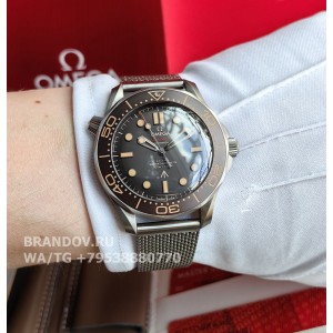 Часы Omega Seamaster Diver 007 Edition 42mm new с чехлом 210.90.42.20.01.001 — фото 12