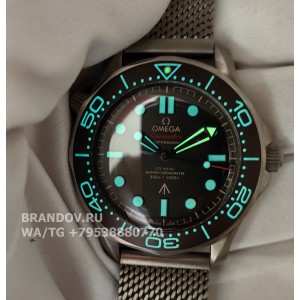 Часы Omega Seamaster Diver 007 Edition 42mm new с чехлом 210.90.42.20.01.001 — фото 14