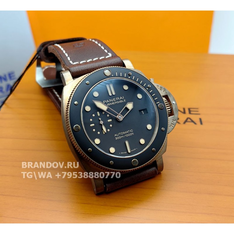 Дубликат часов Panerai Submersible Bronzo PAM 00968 PAM00968 47 мм — общий вид