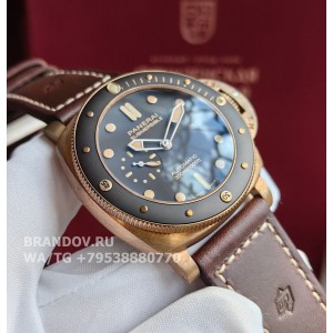 Дубликат часов Panerai Submersible Bronzo PAM 00968 new PAM00968 47 мм — циферблат крупным планом