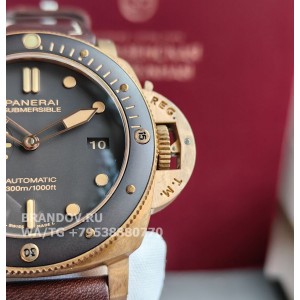 Дубликат часов Panerai Submersible Bronzo PAM 00968 new PAM00968 47 мм — фото 11