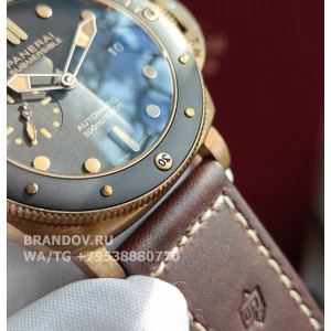 Дубликат часов Panerai Submersible Bronzo PAM 00968 new PAM00968 47 мм — фото 12