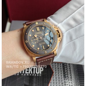 Дубликат часов Panerai Submersible Bronzo PAM 00968 new PAM00968 47 мм — фото 9
