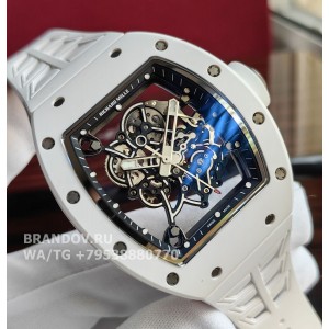 Часы Richard Mille Bubba Watson RM055 ceramic — циферблат крупным планом