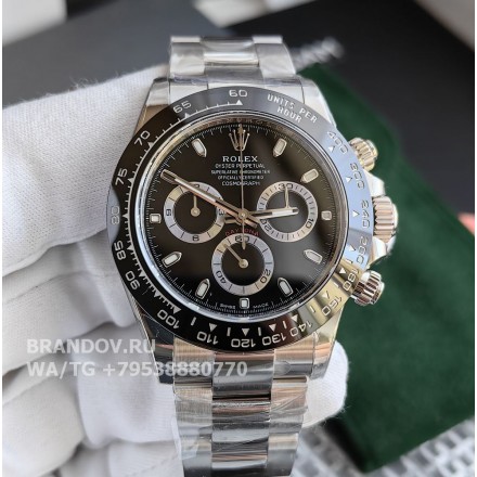 Rolex Daytona Cosmograph черный циферблат 116500LN