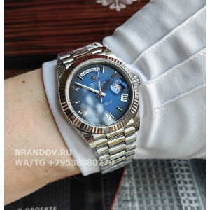 Часы Rolex Day-Date 40 мм blue dial 228239-0007 — фото 10