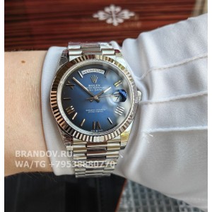Часы Rolex Day-Date 40 мм blue dial 228239-0007 — фото 12