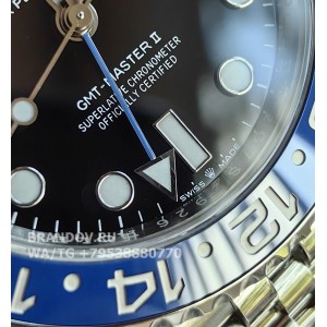 Rolex GMT-Master II batman 116710blnr black/blue — фото 13