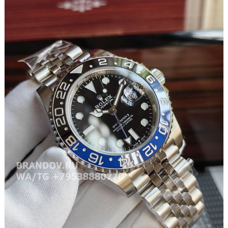 Rolex GMT-Master II batman 116710blnr black/blue — общий вид