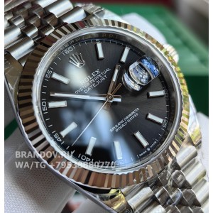 Rolex Datejust 41mm Jubile Black Dial 126334 — застёжка и браслет