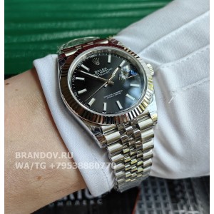 Rolex Datejust 41mm Jubile Black Dial 126334 — фото 10