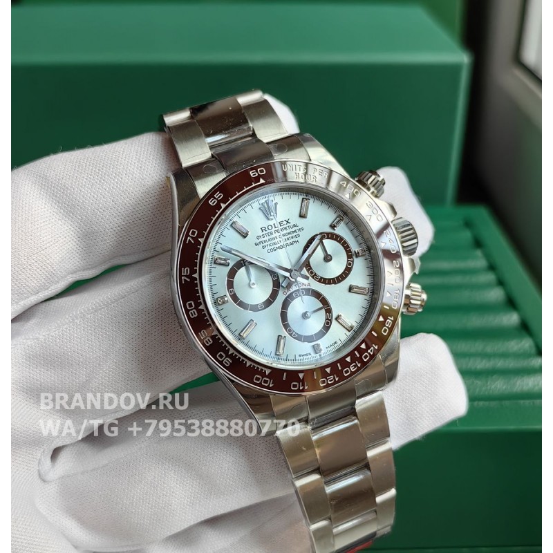Часы Rolex Daytona 40mm 126506 Platinum Ice Blue комлект — общий вид