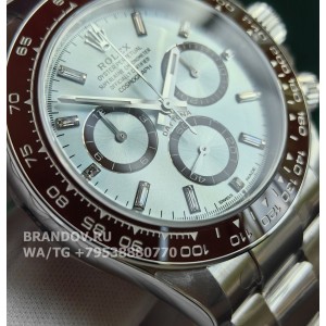 Часы Rolex Daytona 40mm 126506 Platinum Ice Blue комлект — циферблат крупным планом