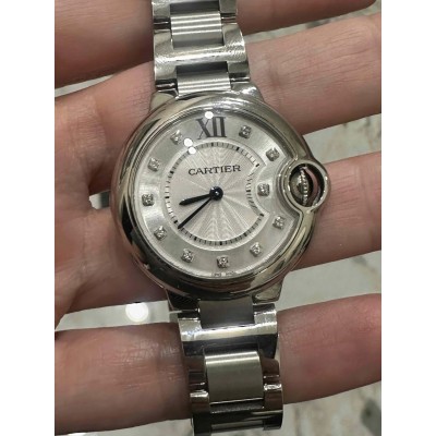 Cartier Ballon Bleu 33 мм AF/CRF: актуальная версия 2026
