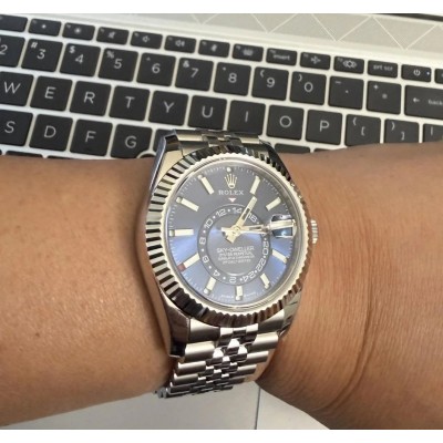 Rolex Sky-Dweller ZF: как работают функции копии