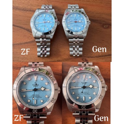 Tudor Black Bay 54 Lagoon Blue от ZF и оригинал: подробное сравнение