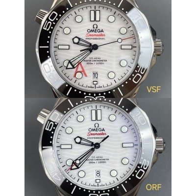 Omega Seamaster Diver 300M White: VSF против ORF