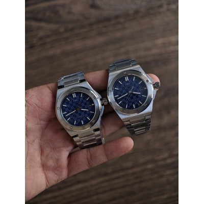 IWC Ingenieur A7 и MZ: сравнение синих циферблатов