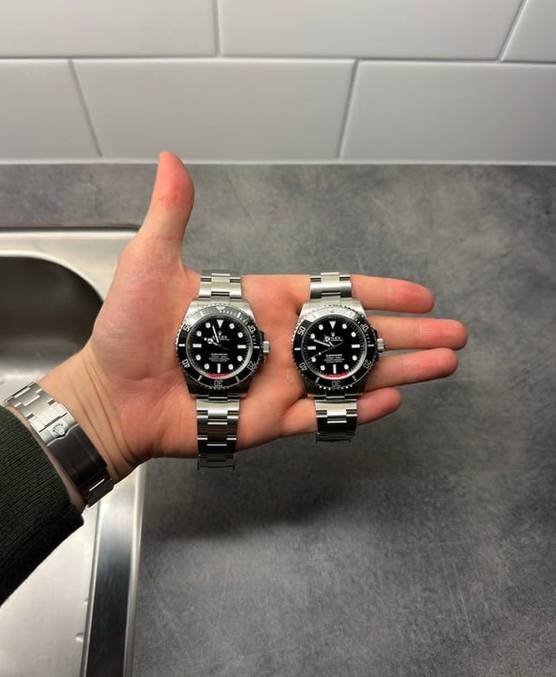 Чёрный циферблат Rolex Submariner без даты