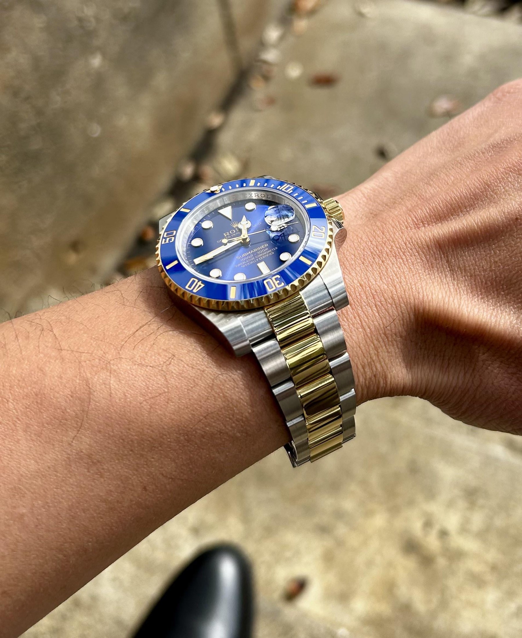 Синий циферблат Rolex Bluesy RCF и VSF