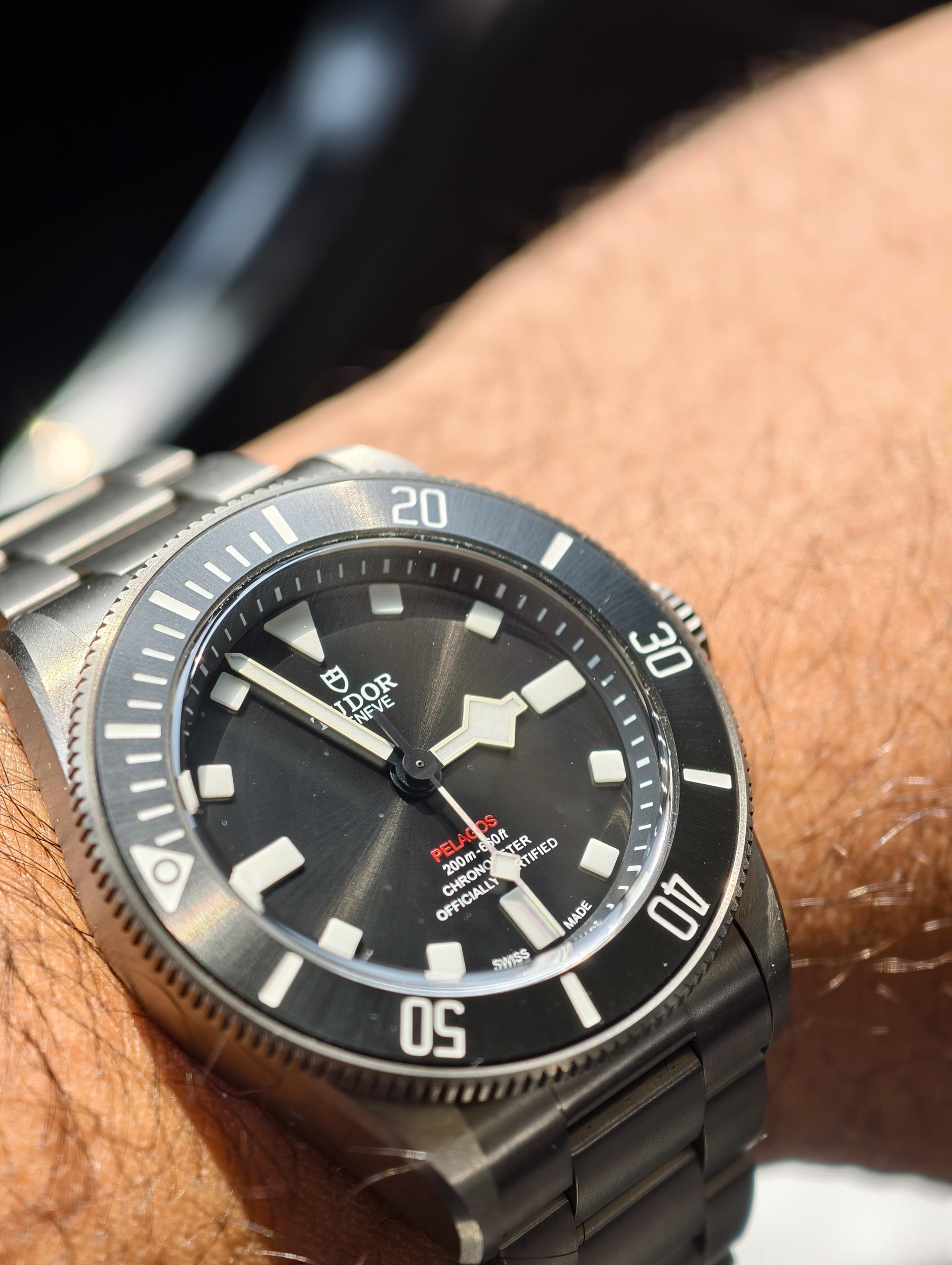 Титановый браслет Tudor Pelagos 39 ZF