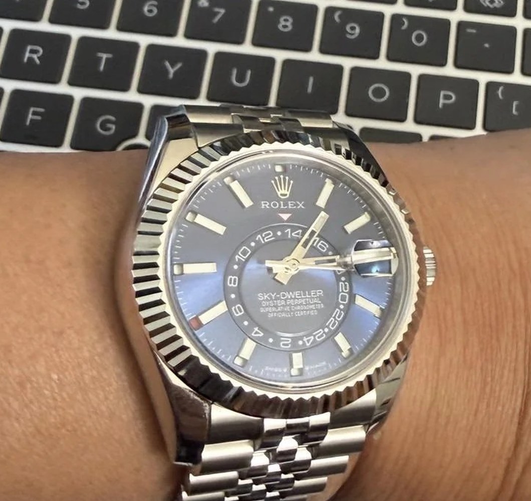 Безель и браслет Rolex Sky-Dweller ZF