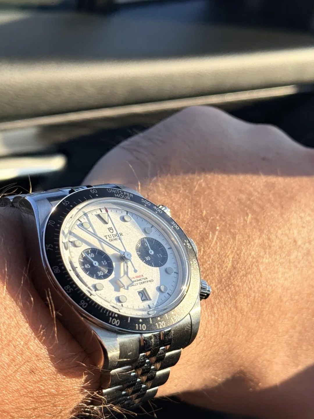 Браслет и корпус Tudor Black Bay Chrono