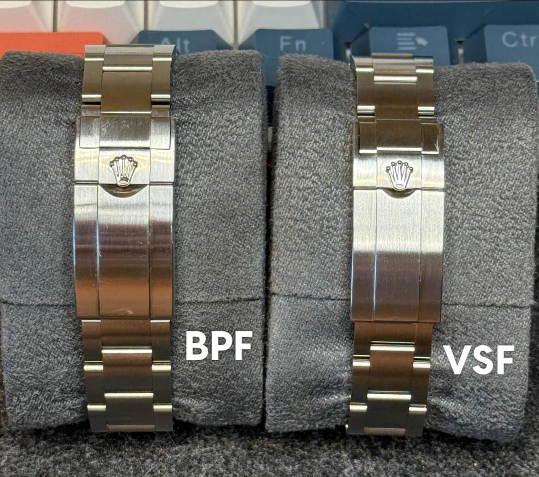 Закрытые застёжки и звенья браслетов Explorer BPF и VSF