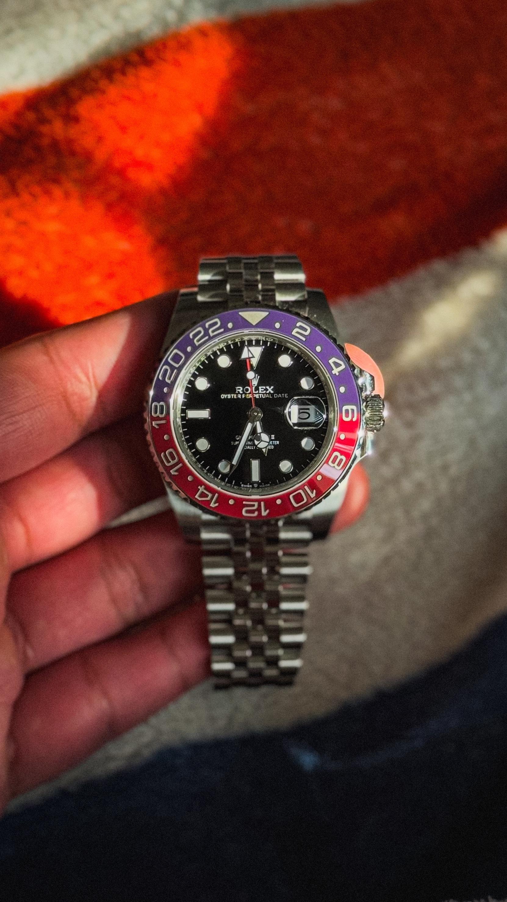 Rolex GMT-Master II Pepsi VSF V3 на браслете Jubilee