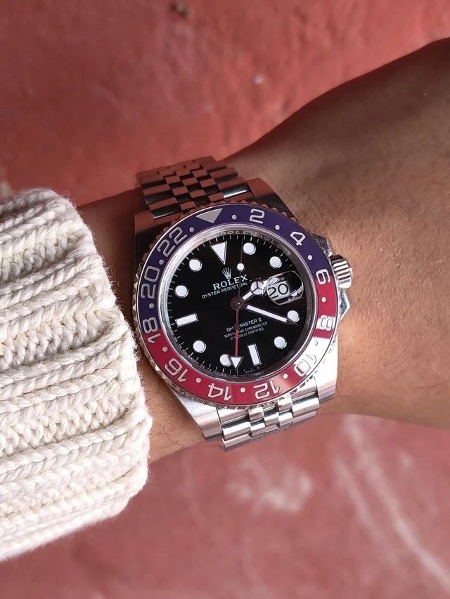 Rolex GMT-Master II Pepsi VSF на руке