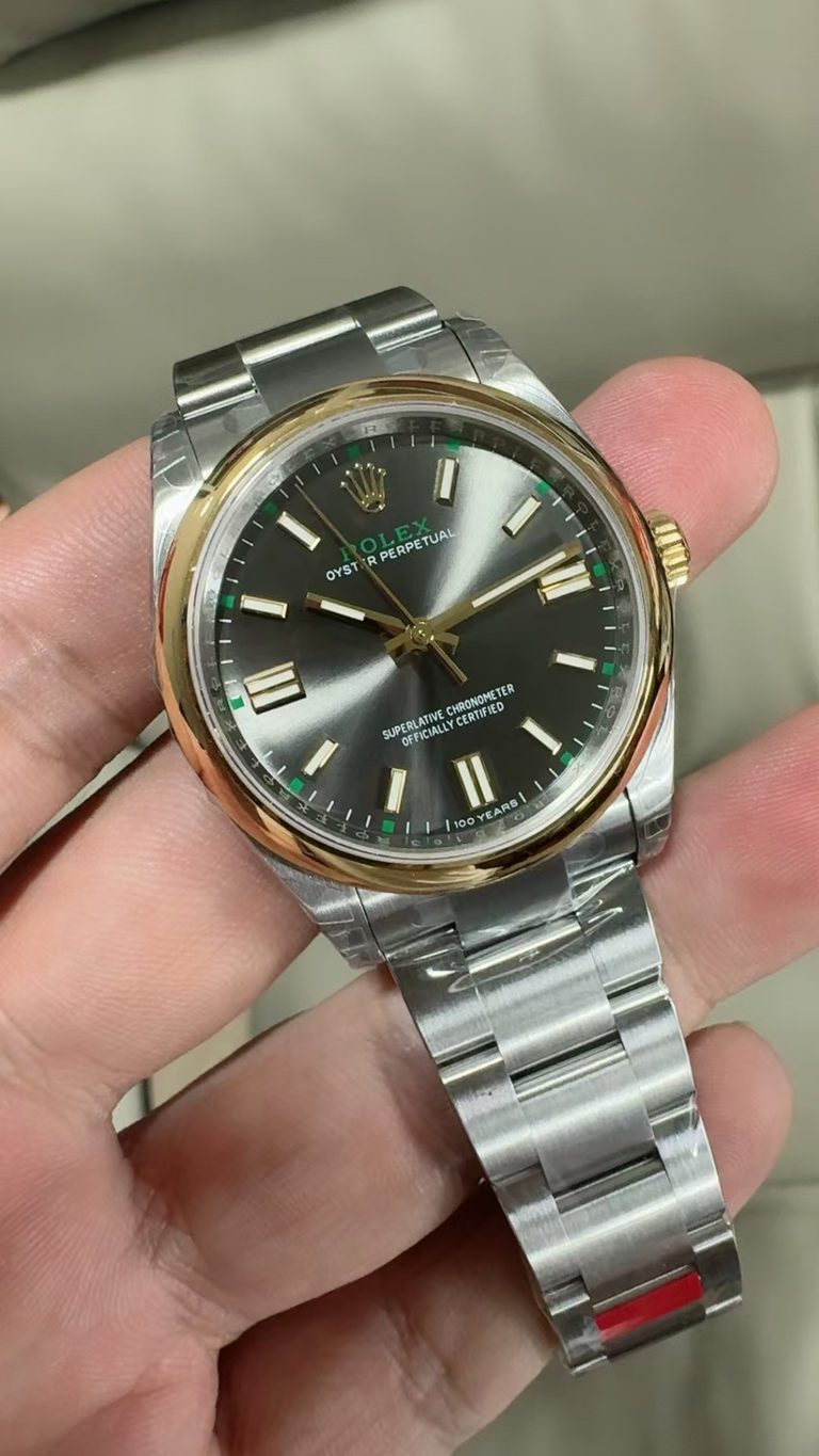 Солнечная шлифовка серого циферблата Rolex 134303 VSF