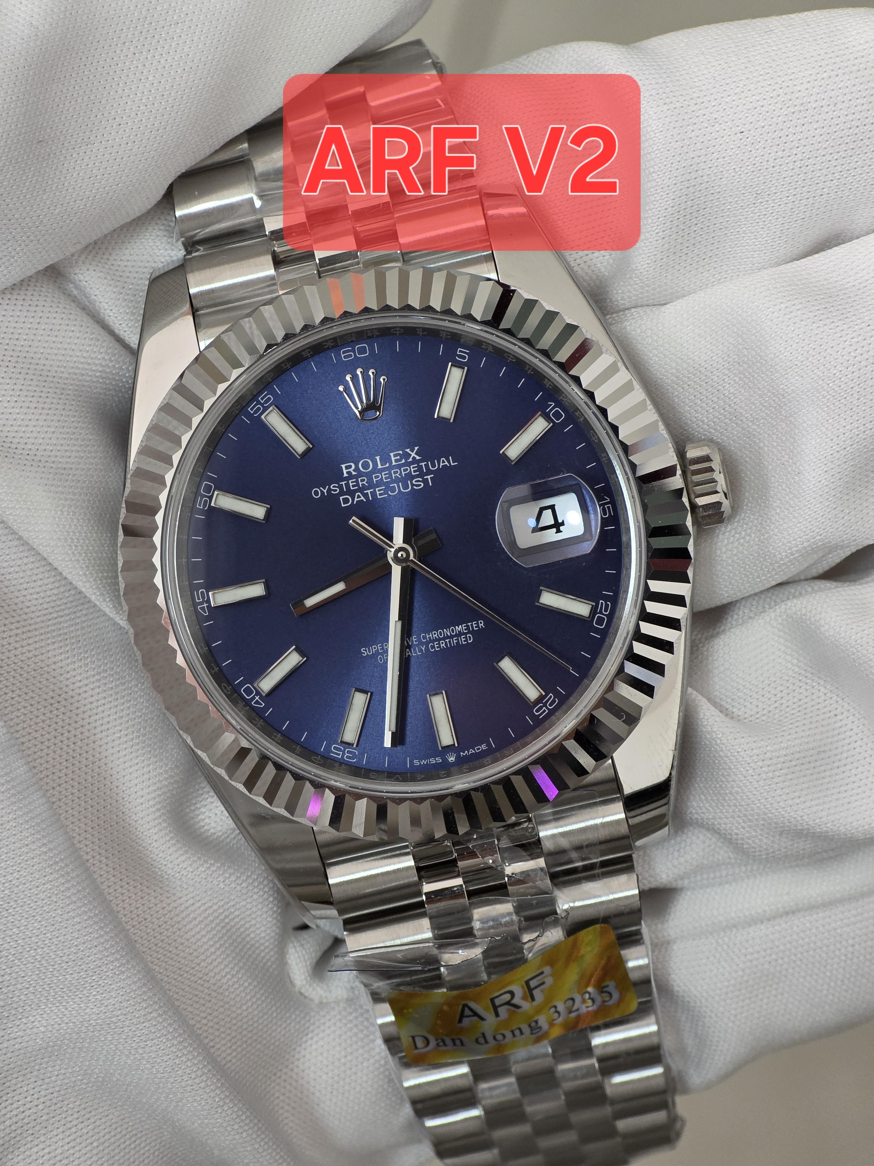 Корпус, заводная головка и безель Rolex Datejust ARF V2